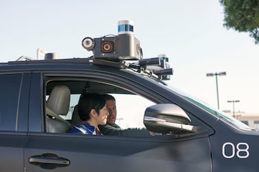 Despite the pandemic, global regulation, testing and investment in the driverless car market has kept pace and is set to reach a new level of maturity this year, according to KPMG. Courtesy Zoox via Reuters 