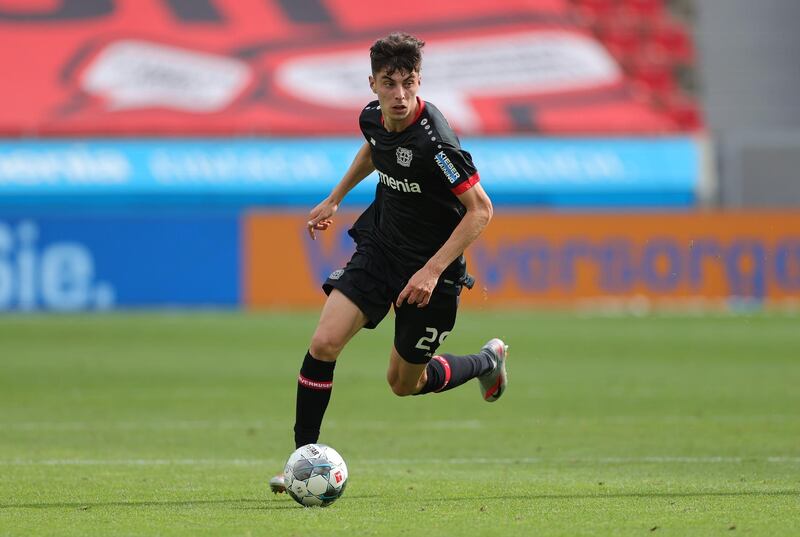 Bayer Leverkusen's Kai Havertz wants to join a Premier League club. The 21-year-old Germany midfielder is a reported target for Chelsea and Manchester United. (Guardian). Getty