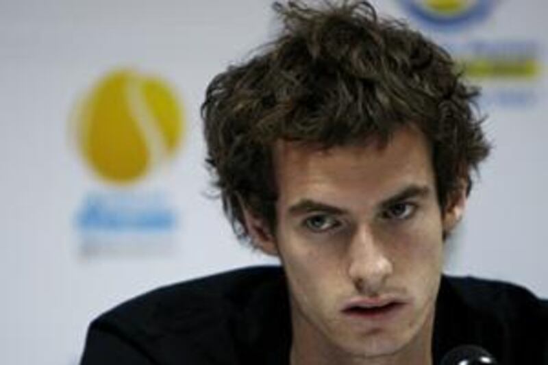 Andy Murray announces his withdrawal last week from the Barclays Dubai Tennis Championships with a viral illness.