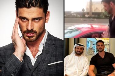 Netflix's '365 Days' star Michele Morrone is currently in Dubai. Instagram