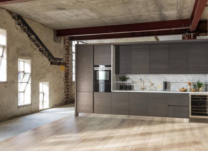 The warehouse kitchen. Courtesy Sager Group