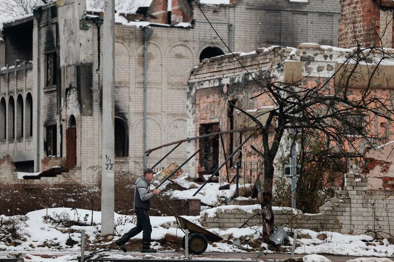 Russia ultimately retreated from northern Ukraine to focus its attack on the east and south. Getty 