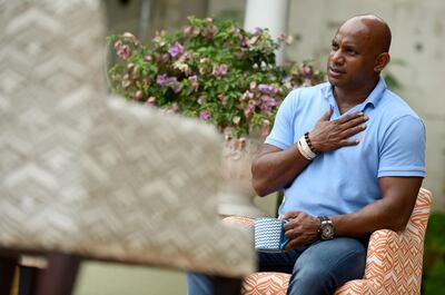 In this photograph taken on August 9, 2016, Sri Lankan chief cricket selector Sanath Jayasuriya speaks during an interview with AFP in Colombo. - Batting legend Sanath Jayasuriya has urged Sri Lanka's cricketers to seize the chance of making history by completing a series whitewash over world number one Test team Australia. With the outcome of the three-match contest already in the bag, Sri Lanka might be tempted to take their foot off the gas in the final Test which begins in Colombo on August 13.. (Photo by Ishara KODIKARA / AFP)