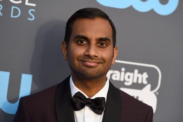 Aziz Ansari said at a standup show in New York that a sexual misconduct allegation was humiliating, but he hopes he’s become better since. AP file