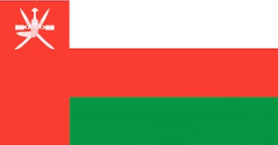 Flag of Oman. Getty 