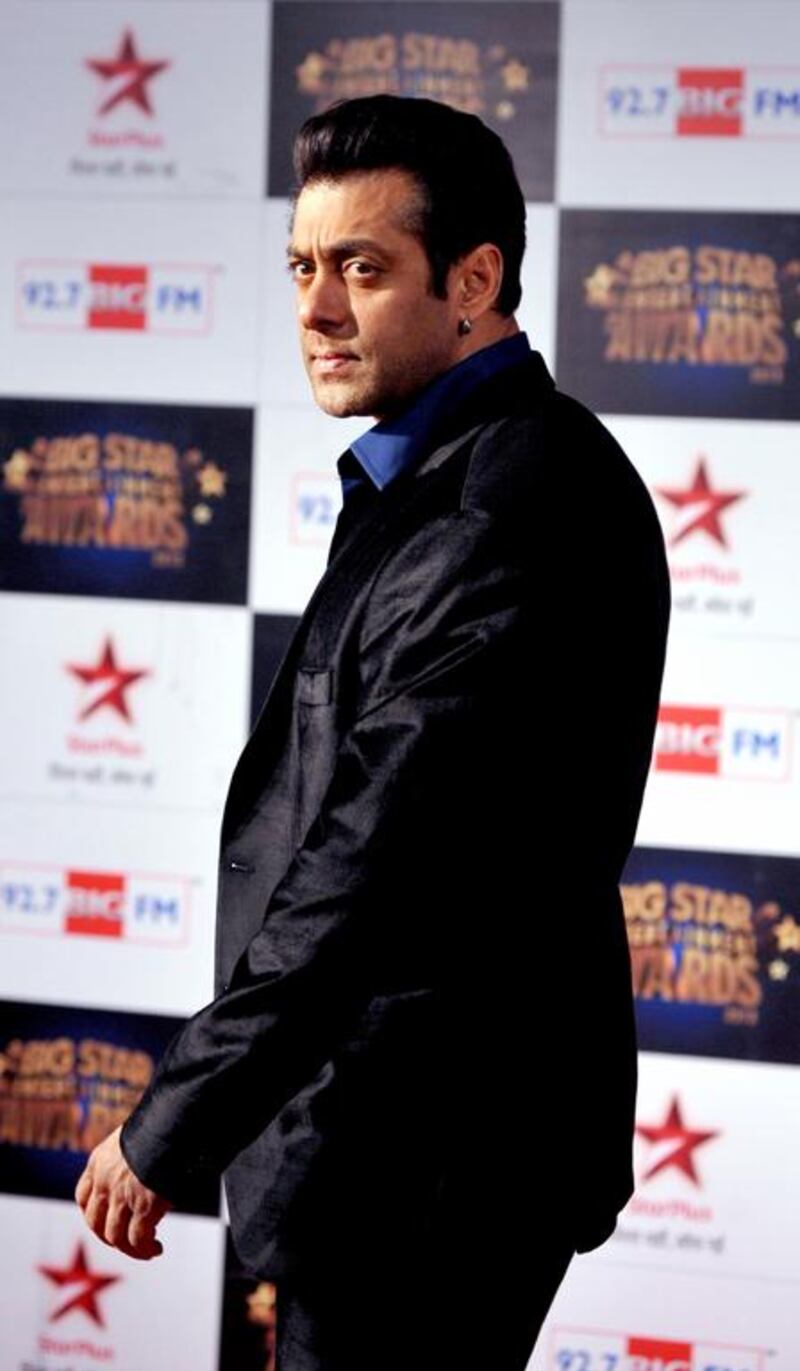 The Bollywood actor Salman Khan. AFP 

