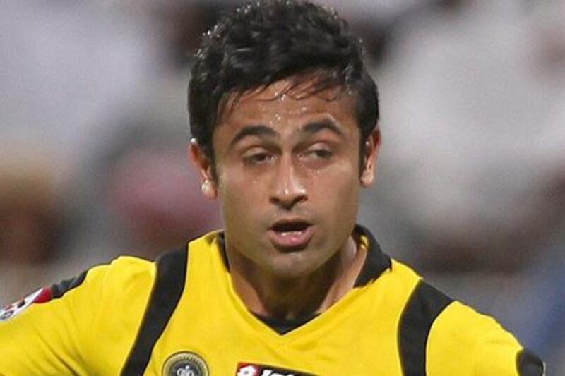 Sepahan's Omid Ebrahimi scored against Al Nasr.