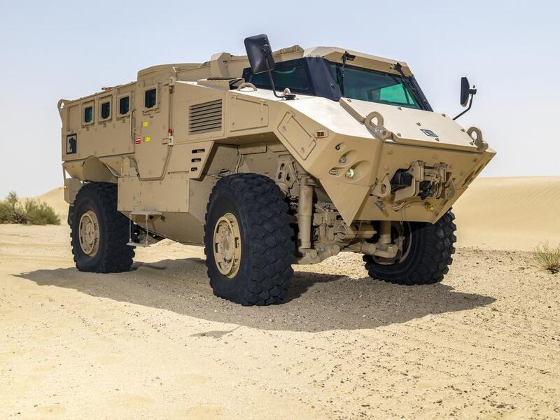 Denel Vehicle Systems, a division of Denel, last year signed a contract with Nimr Automotive in the UAE to produce its range of six-wheeled N35 armoured vehicles. Courtesy Nimr