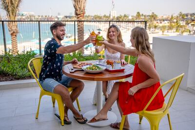 Rove La Mer Beach is the Dubai hotel group's first seaside property. Photo: Rove Hotels