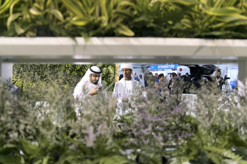 ABU DHABI, UNITED ARAB EMIRATES - JANUARY 14, 2019.

Climate Innovation Exchange, CLIX - a World Future Energy Summit initiative - and a platform that is hosted by the Ministry of Climate Change and Environment, MOCCAE, during the Abu Dhabi Sustainability Week 2019.

Under the theme of ���Industry Convergence: Accelerating Sustainable Development���, ADSW 2019 will explore how industries are responding to the digital transformation underway in the global economy, which in turn is giving rise to new opportunities to address global sustainability challenges.

(Photo by Reem Mohammed/The National)

Reporter: 
Section:  NA