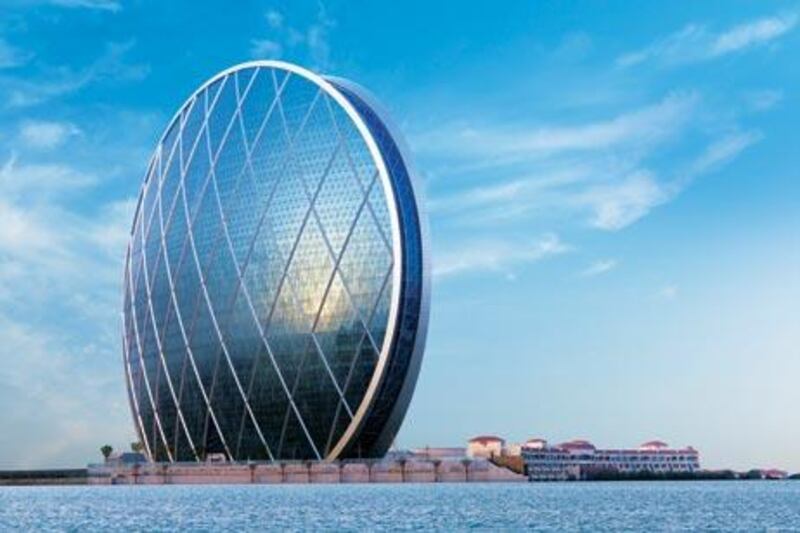 The outside of the Aldar HQ building. Courtesy Aldar