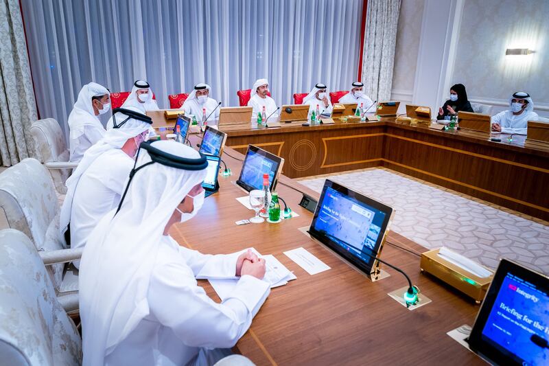 Sheikh Abdullah bin Zayed, UAE Minister of Foreign Affairs and International Co-operation, chaired the UAE's Higher Committee Overseeing National Strategy on Anti-Money Laundering and Countering Financing of Terrorism meeting at Expo 2020 Dubai. Wam