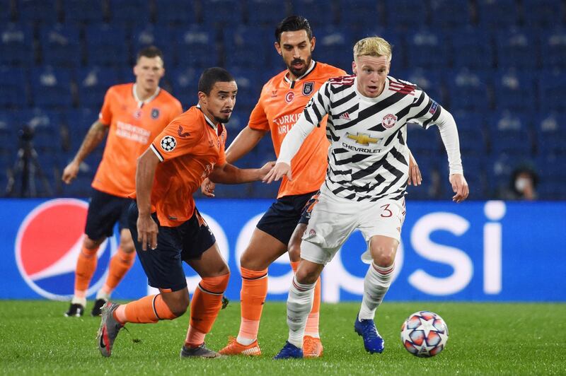 Donny van de Beek, 6: Got on the ball, played deeper than usual, though at least he played. Lively, tackled and was first to come off because manager felt the team were leaning to the left. Getty