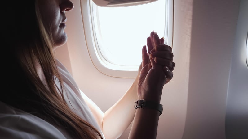 Flying results in a loss of about 1.5 litres of water over the course of a three-hour flight, so moisturising is crucial. Getty Images