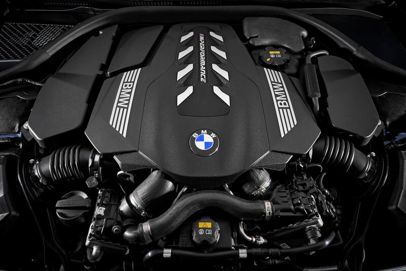 The 8 Series is powered by a twin-turbo 4.4-litre V8, belting out 530hp and 750Nm of torque. BMW