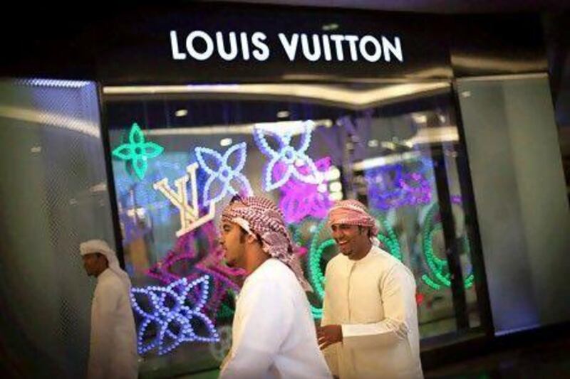 Luxury retailers in the UAE had a bumper year in 2011, partly because of a rise in disposable income. Dan Kitwood / Getty Images