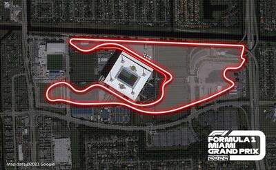 Miami Grand Prix at Hard Rock Stadium. Courtesy FIA