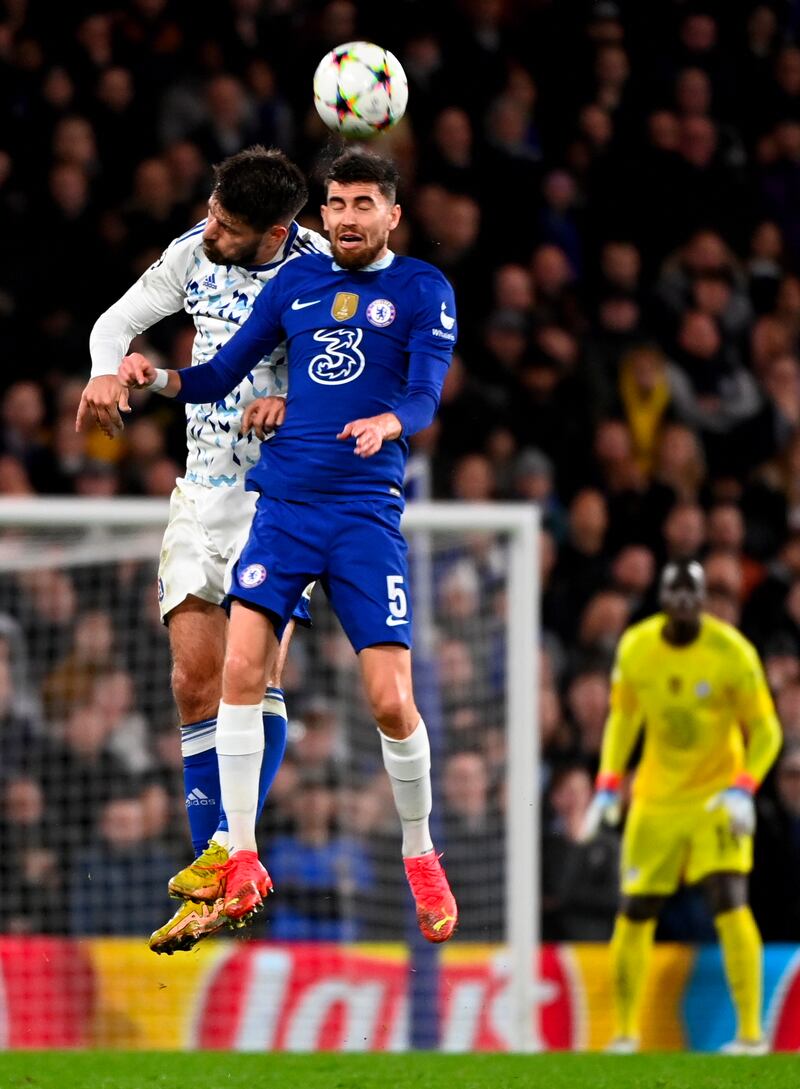 Jorginho 7: Threaded a ball through the Zagreb defence that eventually led to Sterling’s goal and generally pulled the strings as usual from the base of Chelsea's midfield. EPA