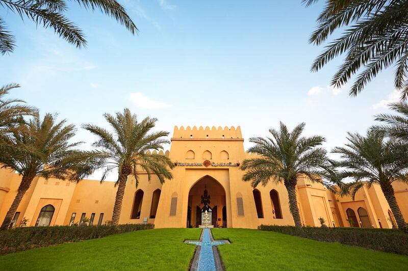 Tilal Liwa Hotel near Madinat Zayed in the Western Region of Abu Dhabi is a popular destination for tourists and residents on staycation. Courtesy Tilal Liwa Hotel