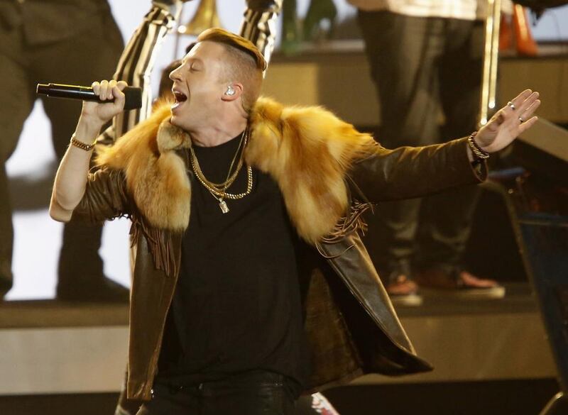 Macklemore and Ryan Lewis. Although they are technically available throughout April, the duo - who self-confessed of robbing Kendrick Lamar of the best rap album Grammy - are not a good investment for a large venue such as the Du Arena. Reuters