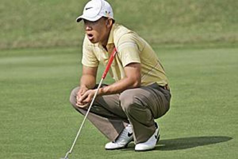 Kim said his improvement was down to his reading of Saujana's slow and grainy greens.