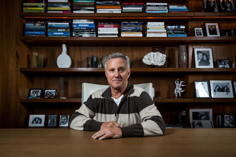 12/11/2012 - New York, New York. American Hotelier and Real Estate Developer Ian Schrager photographed at his home on the Lower East Side in New York. Chad Batka for The New York Times.