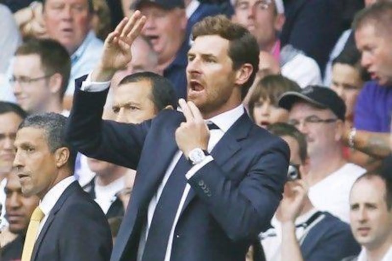 Andre Villas-Boas, the Tottenham manager, is yet to see his side win a league game this season. Sang Tan / AP Photo