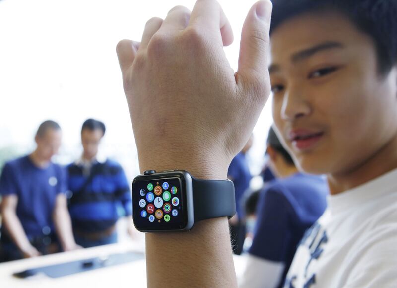 Apple has not yet provided a UAE release date and the watch is not available in the online UAE Apple Store, however souqmobi.com has taken 149 orders since Sunday. Kin Cheung / AP Photo