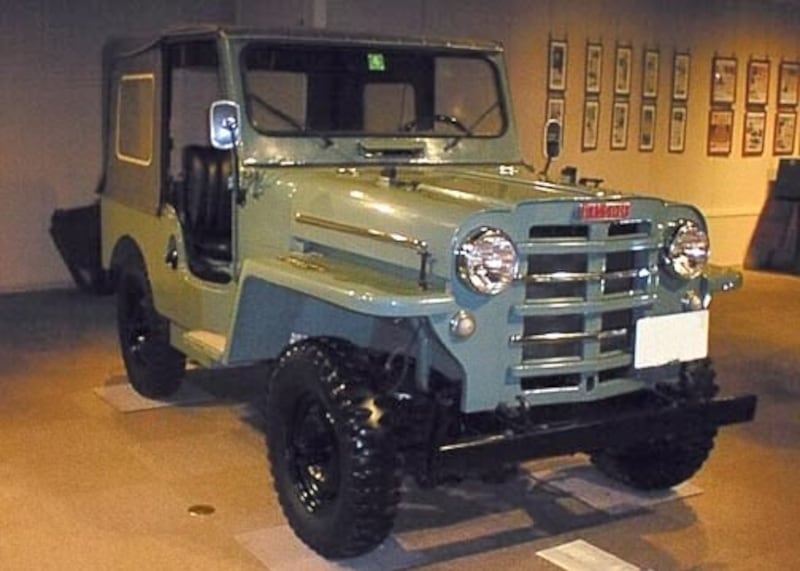 A first generation Nissan Patrol, dating back to the 1950s.