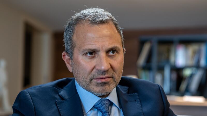 Gebran Bassil, leader of the Free Patriotic Movement said agreement had been reached but did not confirm the name of the candidate. Matt Kynaston/ The National