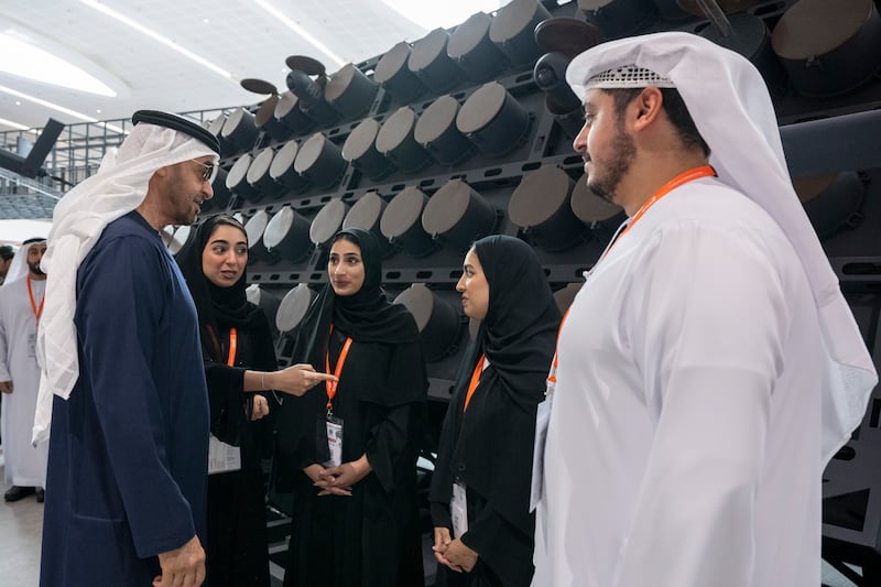 The President was briefed on the latest innovations in manufacturing and advanced technology systems