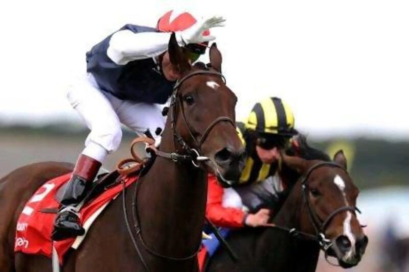Gerald Mosse rode Siyouma to a Group 1 victory last month in the Sun Chariot Stakes at Newmarket, England.