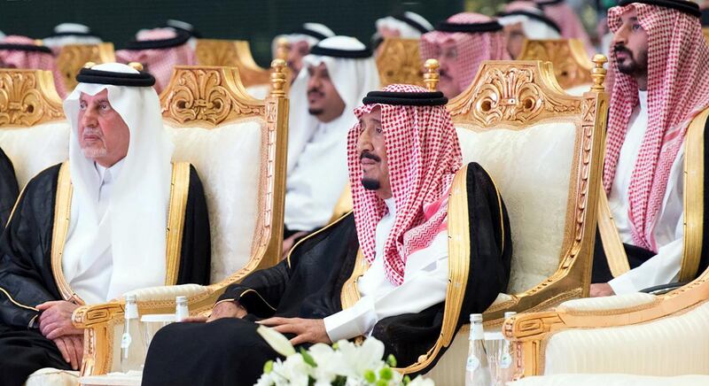 Custodian of the Two Holy Mosques King Salman bin Abdulaziz Al Saud inaugurates Haramain High Speed Rail. Courtsey: Saudi Press Agency