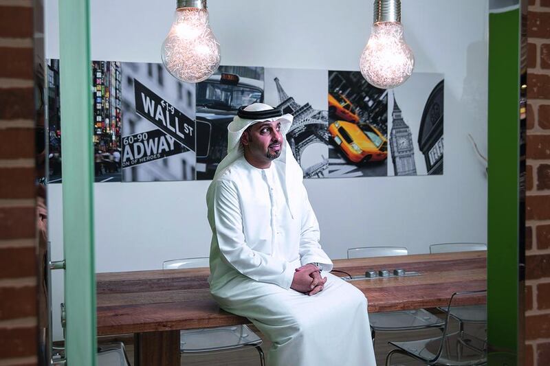 Ali Al Hosani, who is planning the world’s first Emirati hotel brand, starting in Abu Dhabi. Silvia Razgova / The National