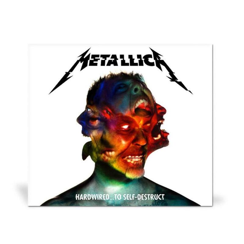 Album cover of Hardwired… To Self-Destruct by Metallica. Courtesy Blackened Recordings