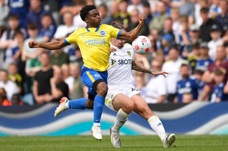 Tariq Lamptey (on for Trossard, 87'), N/A - Booked for a combination of handball and kicking the ball away. Fired a last-gasp effort just past the post. AFP
