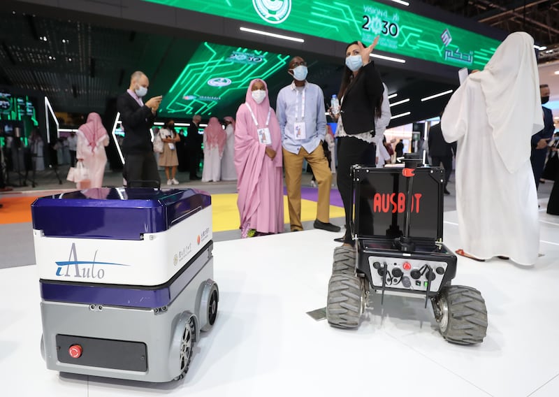 The manufacturers say the speed of the delivery bots is limited to about 8 kilometres an hour in pedestrianised areas, but they have the potential to go much faster on open roads.