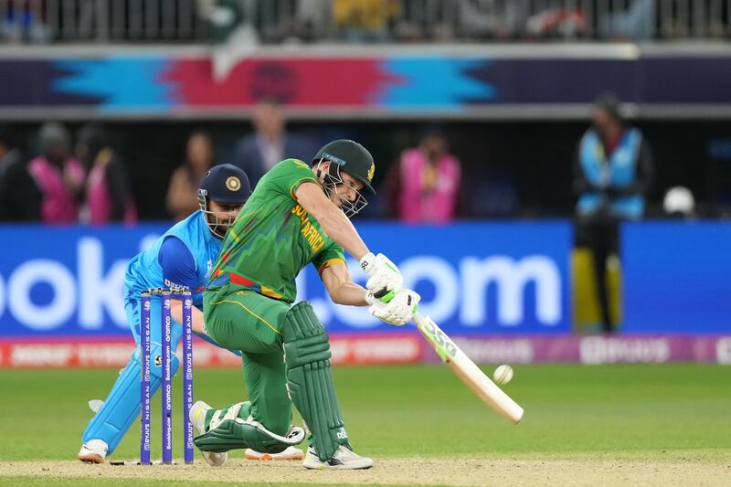 4. David Miller (South Africa) - 104m six v India. Getty 