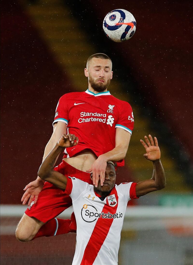 SUB: Moussa Djenepo – 5. Joined the action in place of Adams with 11 minutes to go as Southampton chased the game. This was the sixth different position he has played and he struggled to find rhythm. EPA