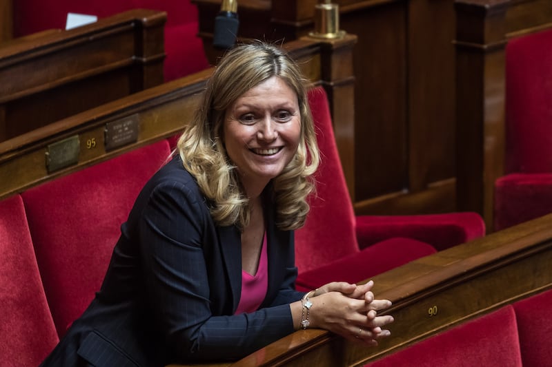 Yael Braun-Pivet, a member of President Emmanuel Macron's alliance, used her election as Speaker of the National Assembly to speak in defence of abortion rights for French women. EPA