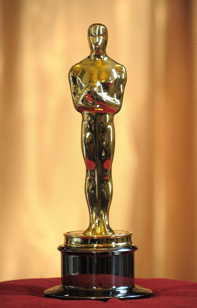 The Oscar statuette is 35cm tall and weighs 3.6kg. It is made from bronze and covered in 24-karat gold plating