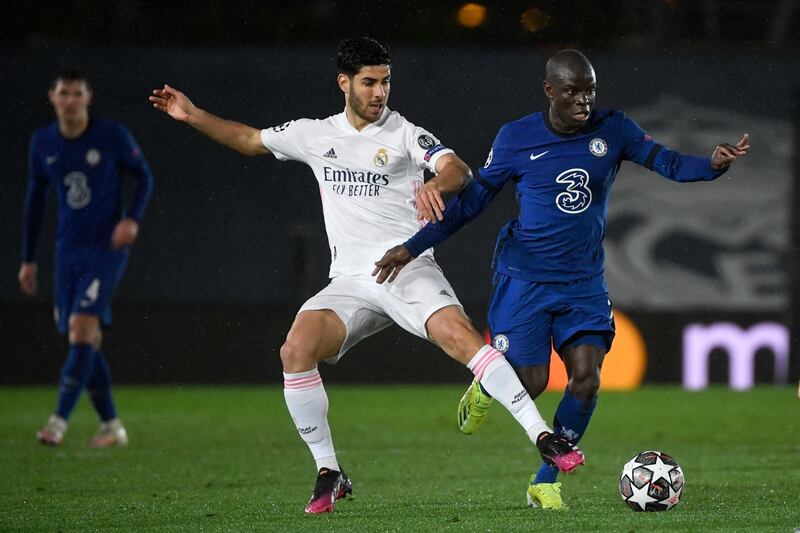 N’Golo Kante – 9. Powered his side forward as they dominated the opening throes, and played a brilliant reverse pass to set up Werner just after the interval. AFP