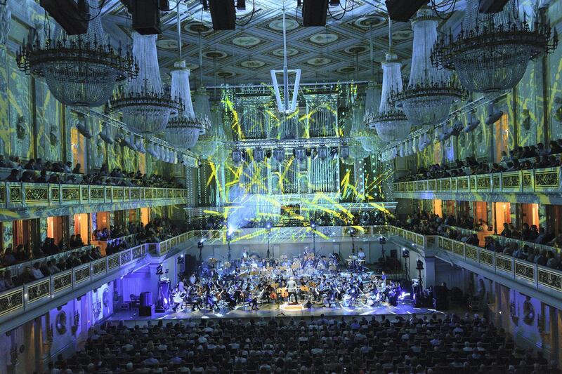 The Baltic Sea Philharmonic will perform its debut international shows in the UAE this week. The concert is themed around the healing elements of water. Courtesy: The Baltic Sea Philharmonic


