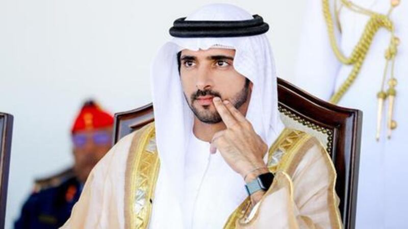 Sheikh Hamdan bin Mohammed, the Crown Prince of Dubai. WAM