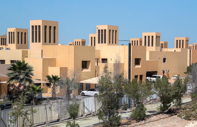 Abu Dhabi, United Arab Emirates, March 2, 2021.   Stock images of Yas residential areas.
 Residential villas at Yas North.
Victor Besa / The National
Section:  NA