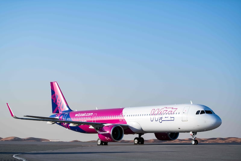 Passengers with reservations on these flights will be given refund options in the original method of payment or credit. Photo: Wizz Air Abu Dhabi