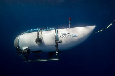 OceanGate Expeditions's Cyclops-class submersible, Titan, which will be taking groups of citizen scientits to the wreck of the 'RMS Titanic' from May 2021. Courtesy OceanGate Expeditions