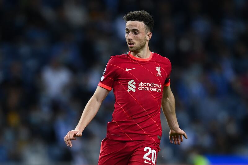 Diogo Jota - 7: The Portuguese can count himself unlucky after not scoring against his former club. He buzzed around the box creating danger before giving way for Origi with two minutes left. Getty