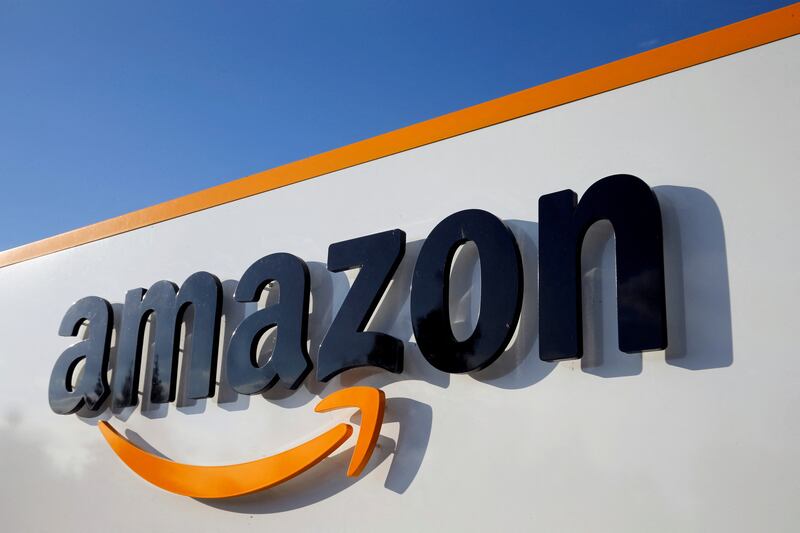 Shares of Amazon fell after the company posted its fourth-quarter report. Reuters