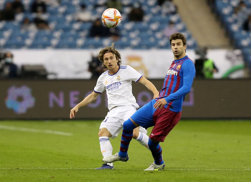 Gerard Pique 7 Played his 42nd clasico at the back of a high line which was a risky back three, but a risk worth taking in an enthralling game that went to extra time. Barca twice came back against the La Liga leaders, but couldn’t a third time. Reuters